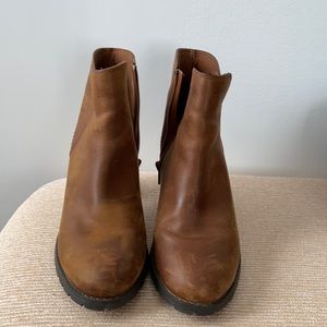Clarks Brown Ankle Boots